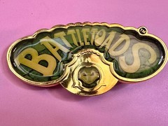 Battletoads June 2017 Loot Crate Gaming Exclusive Nes Gold Tone Belt Buckle