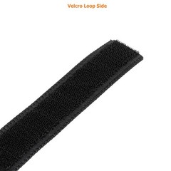 TACNEX No-Scratch Nylon Belt 1 3/8&Prime; No Metal Buckle X-Large, Black