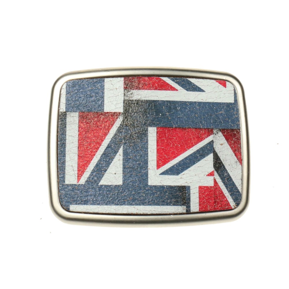 40mm New Best High Quality Removable Patterned Leather Belt Buckles Made In UK