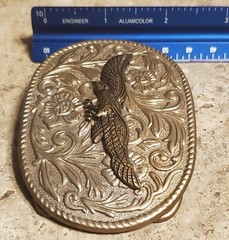 Bird belt buckle western cowboy west southern South estate