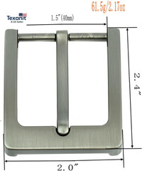 1.5&Prime;(38Mm-40Mm) Belt Buckle Men&rsquo;S Replacement Single Prong Buckle Heavy Duty Bel