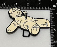 VooDoo Doll Cartoon Belt Buckle Enamel Metal Men Woman Unisex Cartoon