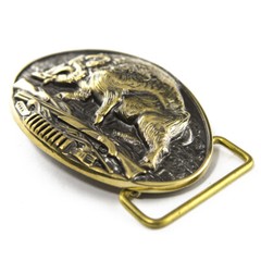 Belt buckle Wild boar hunting, Hunting belt, Solid brass buckle