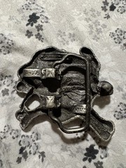 Vintage 1992 Skull Belt Buckle Mastercraft A-305 Buckle Makers USA