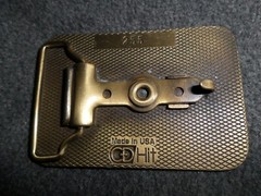 McKay Empire Brass Belt Buckle 1993-1994 Sweeps Tines
