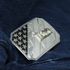 Montana Silversmiths Men&rsquo;s Cowboy And Crosses Buckle
