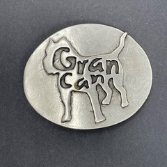 French Bulldog Belt Buckle Oval – Strong Character Design