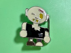Zombie Boy Walking Dead Cartoon Style Enameled Cosplay New Belt Buckle