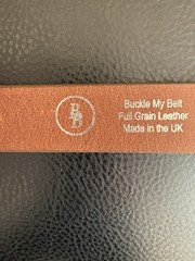 Custom Made Jeans Belt, Size 38