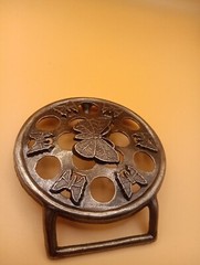 Butterfly Belt Buckle Aluminum?
