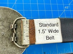 Round Hippy Punk Vibe Silver & Black Color Reel Of Tape Belt Buckle