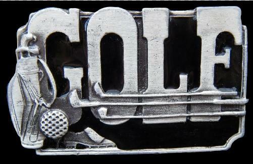 Golf Game Sport Club Activity Golfer Sports Belt Buckle