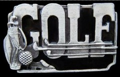 Golf Game Sport Club Activity Golfer Sports Belt Buckle
