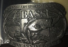 1997 « B.A.S.S. » BASS SPORTSMAN SOCIETY 30th Anniversary BELT BUCKLE