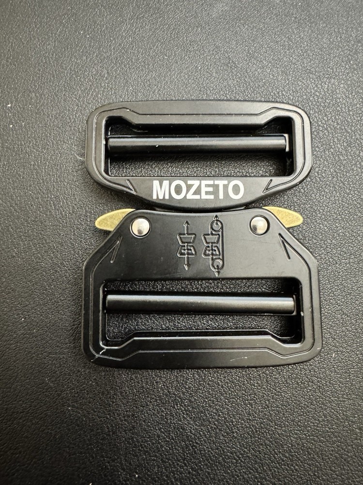 Mozeto Tactical Quick-Release Buckle 082-50 Metal Alloy 1.5in Belt Accessory