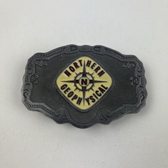 CD Hit Northern Geophysical Belt Buckle Metal Compass Solid Quality