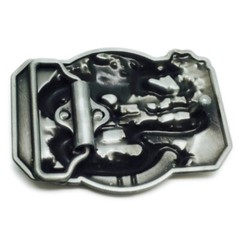 Oriental Dragon Belt Buckle Western Cowboy Motorcyclist (DRGN-02-B)