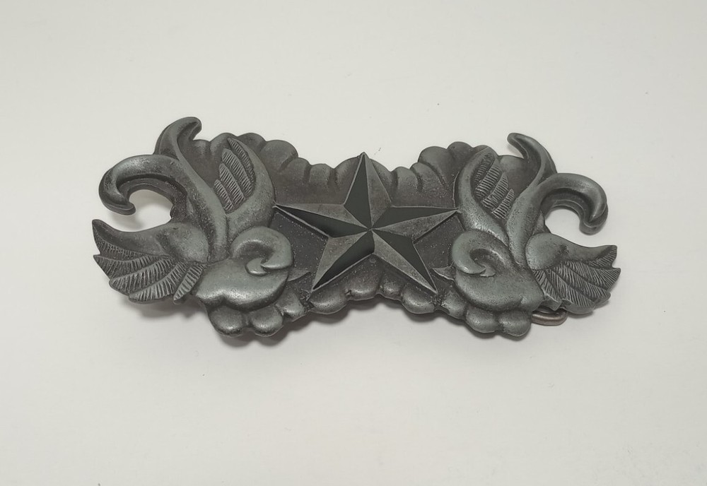 Sparrows And Star Heavy Metal Mfg. Belt Buckle Lead Free