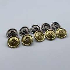 Copper Shank Button Coat Sewing Buttons Clothing Button Sweater Button lot