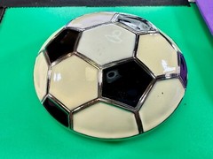 Soccer Foot Ball Large Figural Black & White Ultimate Sport Fan Gift Belt Buckle