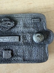Buckles of America « Worlds Greatest Fireman » Belt Buckle used # BA-418 8oz.