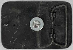 BELT BUCKLES USA 1926 Oregon Trail Coin Concho Silver Rectangle Western NWOT!
