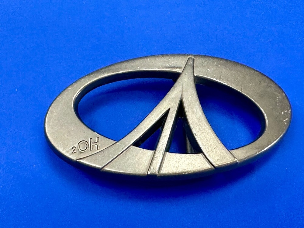 2OH Cutout gold color Vintage belt buckle – Peace love & Rock & Roll