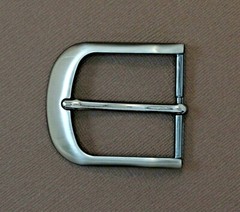 New 1 1/2&Prime; pin buckle (#64) man/women gun nickel color finish causal buckle