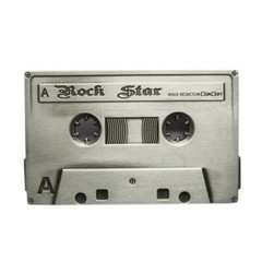 Vintage Rock Cassette Tape Music Belt Buckle Gurtelschnalle also Stock in US