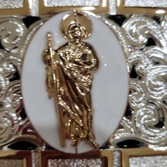 Saint jude San Judas Western belt Buckle Rose Gold Silver Heavy Zinc Alloy
