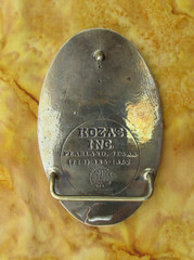 Vintage Oval Brass Belt Buckle Army Reserve 1991