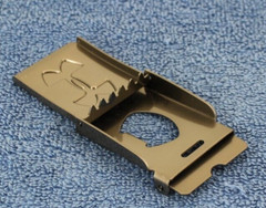 UNDER ARMOUR GRIP AUTO LOCK BELT BUCKLE CLOTH AND CANVAS BELTS 1.5&Prime; BRUSHED NICK