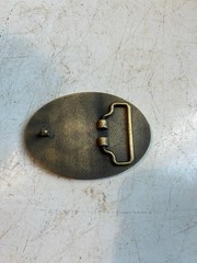 1929 Indian Head Nickle & Buffalo Nickle In Star Belt Buckle