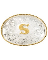 Montana Silversmiths Initial "S" Buckle – 700S