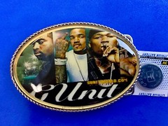G-Unit Rapper Music Belt Buckle Attention Grabbing Led Lights! W/ Fresh Battery