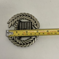 Famous Stars Stripes Patriotic USA Metal 8387 Cadillac Emblem – Needs Repairs