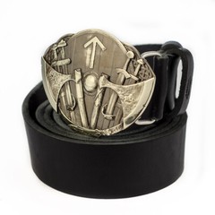 Tiwaz german silver belt buckle Old Norse Scandinavian Celtic Viking Pagan runic
