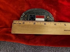 First National Flag Belt Buckle