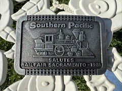 Belt Buckle, Southern Pacific 1981 Collector