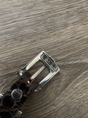 James Reid 14k Gold .925 Sterling Belt Buckle Small (Wire Wrap)🟧