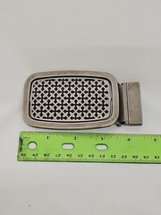 Guess Belt Buckle Reversible 2 Sided Flip , Buckle Only, No Belt Included