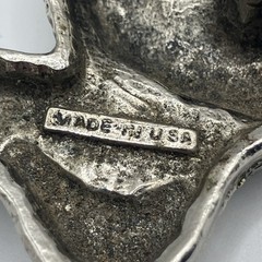 Back N Black/Silver Plum 2004 Belt Buckle