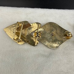 Vintage Revcor Belt Buckle Gold Tone Western