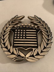 Belt Buckle Stars & Stripes