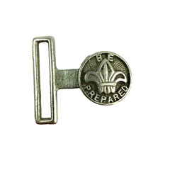 Vintage Boy Scouts Be Prepared Metal Belt Buckle Piece