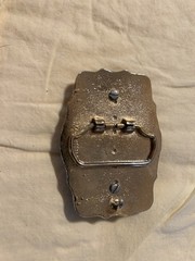 Vintage Masonic 32nd Degree Freemasons Shriner Western Style Belt Buckle