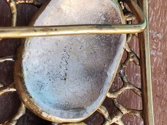 Belt buckle brass handmade Mexican exclusive, handmade