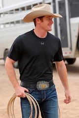 Mens-Western-Cowboy-Belt – Longhorn-Bull-Pattern Fit Waist 31-34 in Black