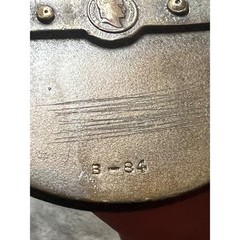 Vintage Bergamot B-84 Success Comes To Those Who Hustle Wisely Belt Buckle