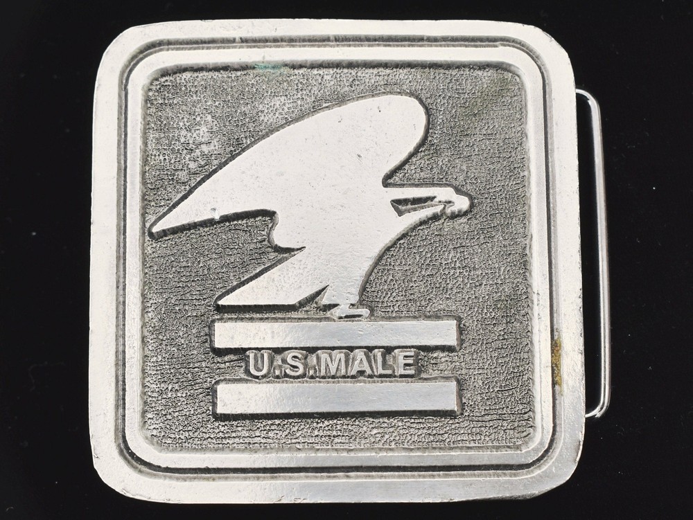 US MALE Novelty Funny United States Postal Service Mailman Vintage Belt Buckle